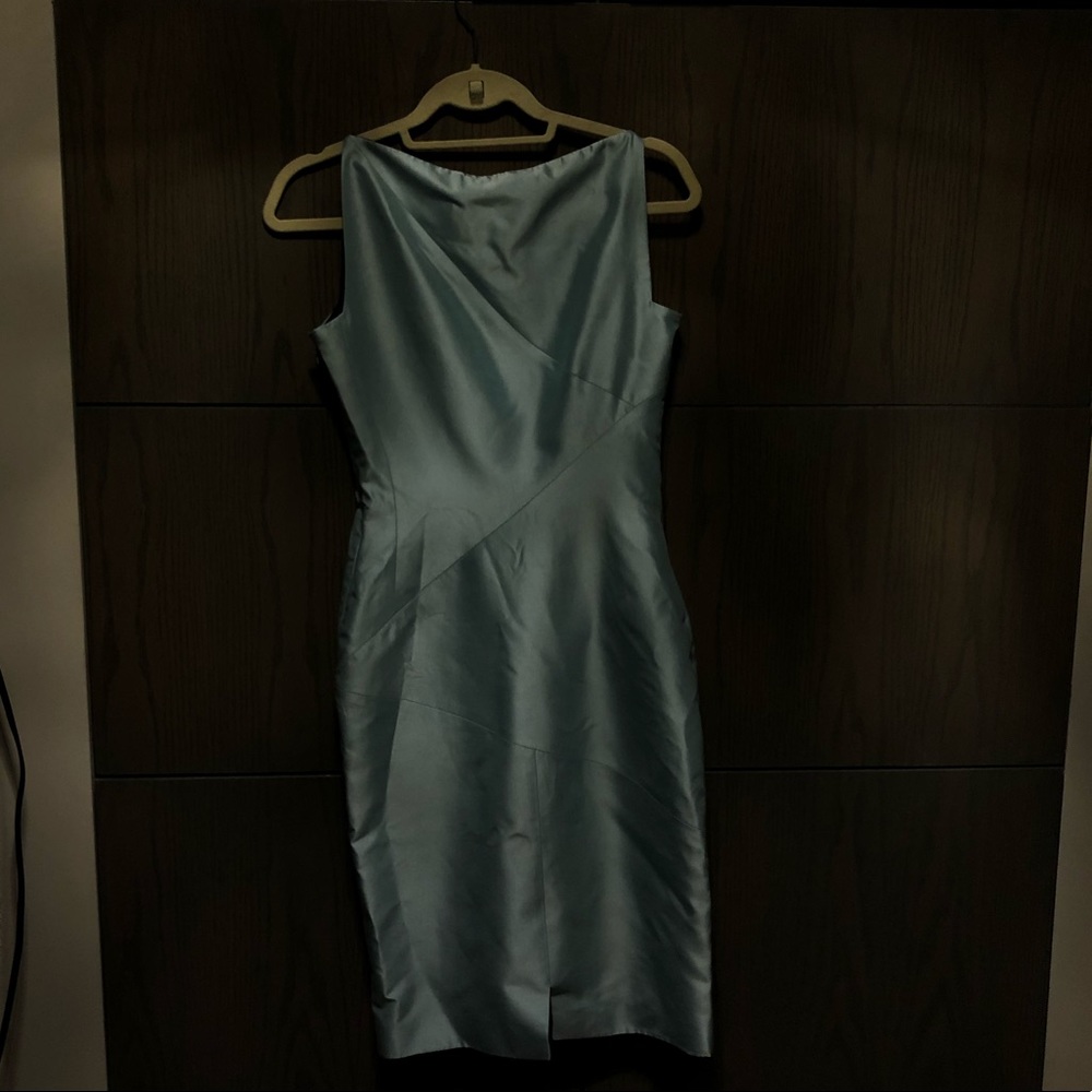 Vintage Blue Satin Gucci Dress